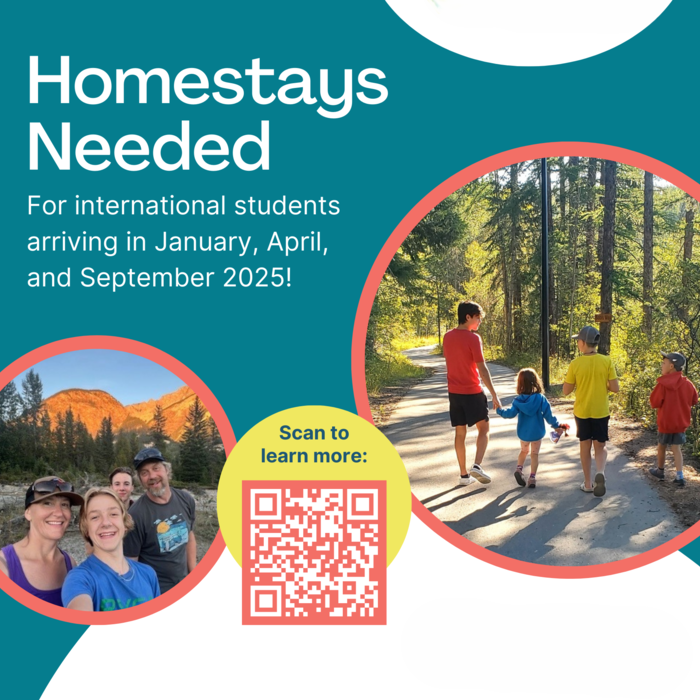 homestays needed